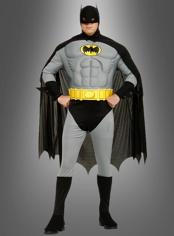 XXXL Batman Muskel-Kostüm Deluxe 1 XXXL Batman Muskel-Kostüm Deluxe