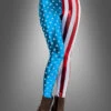 Captain America Leggings Für Damen