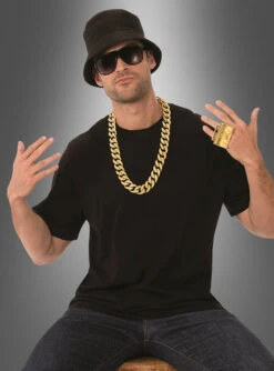 Goldschmuck Rapper Kostümset