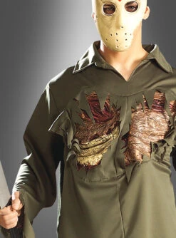 Original Jason Voorhees Kostüm Deluxe Halloween -Trend Geister Store 110 56064 pic2