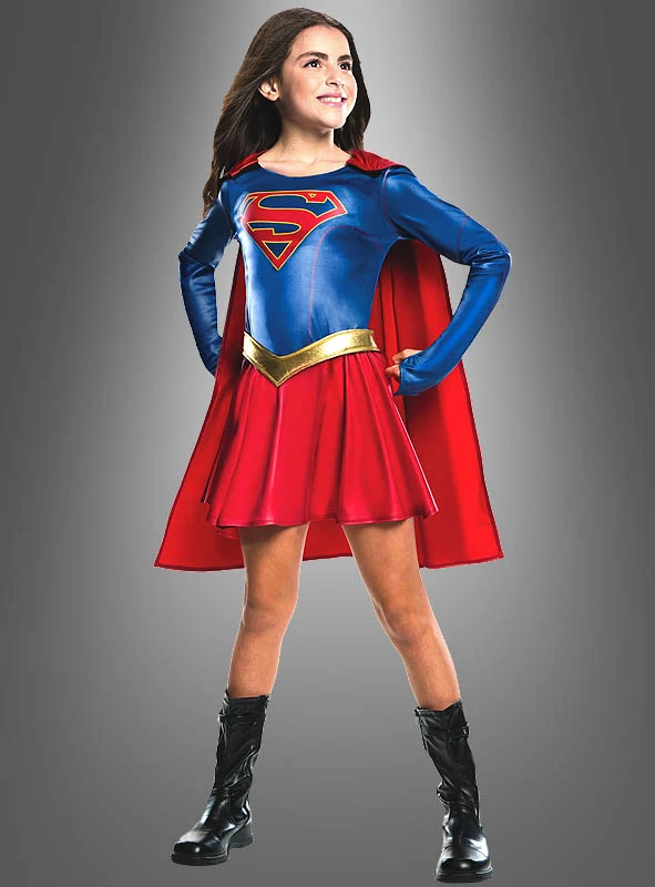 Supergirl Kostüm Für Kinder 1 Supergirl Kostüm Für Kinder