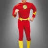 Flash Deluxe Muskelkostüm Für Erwachsene