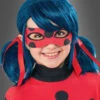 Ladybug Perücke Mit Zöpfen Aus Miraculous