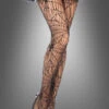 Deluxe Spinnen Strumpfhose Schwarz