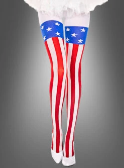 USA Strumpfhose Stars & Stripes