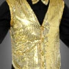 Weste Gold Mit Pailletten