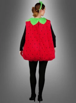 Erdbeere Kostüm Süss Und Fruchtig Für Erwachsene -Trend Geister Store 150 175 pic4