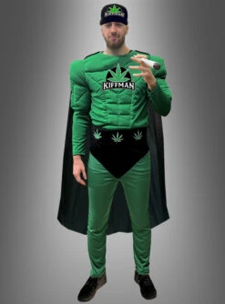 Witziges Kiffman Kostüm 2-Teiler