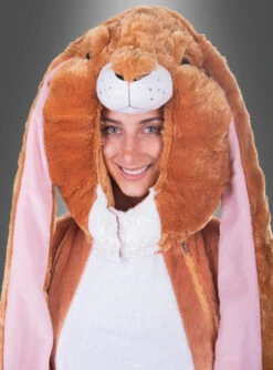 Plüschmaske Langohrhase Und Schwanz