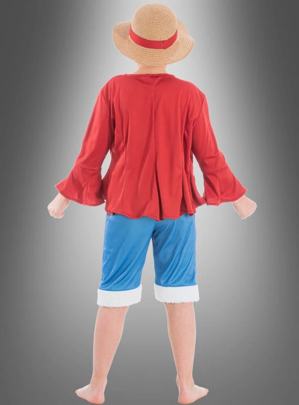 Ruffy Kostüm Kinder One Piece 2 Ruffy Kostüm Kinder One Piece – Bild 2