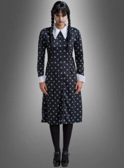 Ausgewählte Produkte 19 Wednesday Damen Kleid Schwarz-weiß