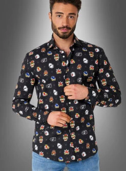Super Mario Bösewichte Hemd OppoSuits