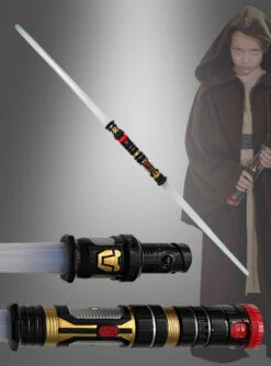 Space Schwert Doppelklinge Mit Sound U. Licht 140cm