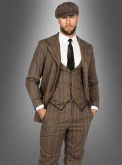 Herren Jackett 20er Jahre Braun Oder Grau -Trend Geister Store 20er jahre sakko deluxe fischgraetmuster 0df165354d 2