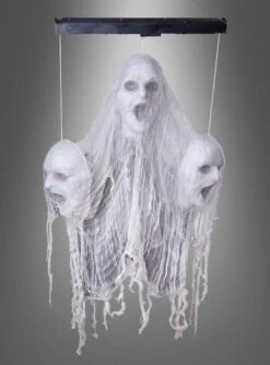Schwebende Geister Köpfe Animiert 65x100cm