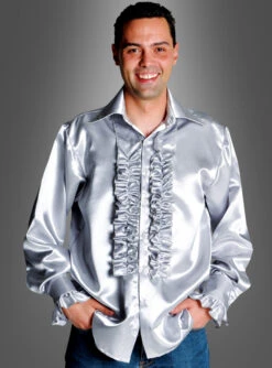 Deluxe Rüschenhemd Waschbar 70er Jahre -Trend Geister Store 42 205201 x pic2