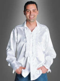 Deluxe Rüschenhemd Waschbar 70er Jahre -Trend Geister Store 42 205201 x pic3