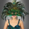 Samba Federschmuck Pfau