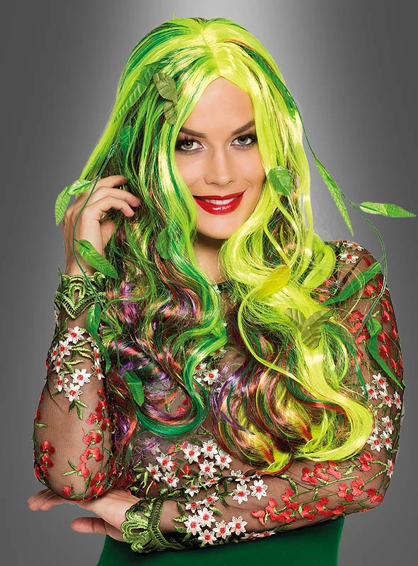 Waldfee Perücke Mit Blättern 1 Waldfee Perücke Mit Blättern