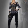 Steampunk Captain Damenkostüm