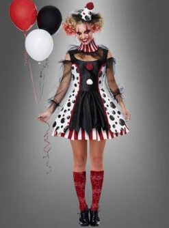 Clown Kleid Pippa Für Damen
