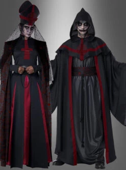 Dunkler Priester Robe Halloween -Trend Geister Store 70 5122 036 pic3