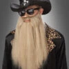 Vollbart Blond Für Rocker Und Biker