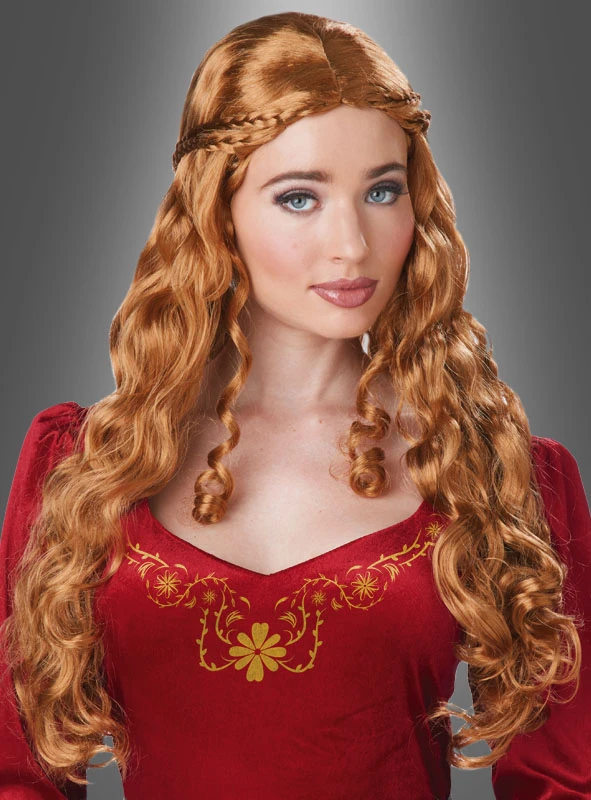 Mittelalter Perücke Holde Maid 2 Mittelalter Perücke Holde Maid – Bild 2