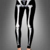 Skelett Knochen Leggings