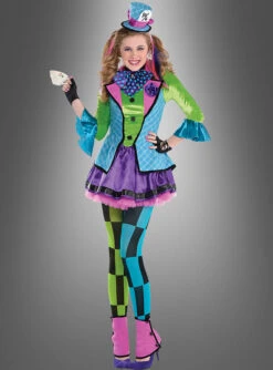 Teen Hutmacherin Kostüm