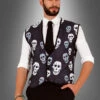 Totenkopf Weste Für Herren