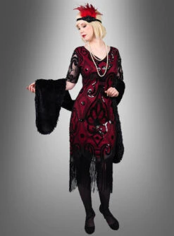 Halbarm 20er Jahre Retro Kleid Francis 8 Halbarm 20er Jahre Retro Kleid Francis -Trend Geister Store golden twenties damenkostuem paillettenkleid 65e0f6cff5 4