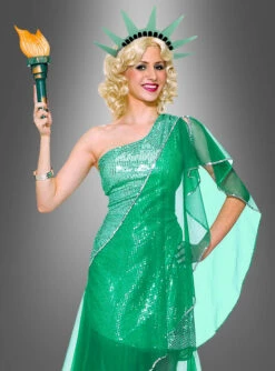 Tüllkleid Freiheitsstatue Glamour Damenkostüm -Trend Geister Store lady liberty damenkostuem freiheitsstatue 547b9276f1 2