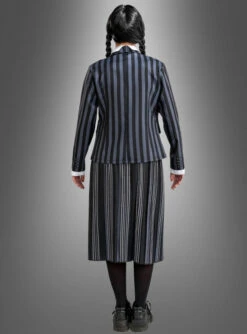 Wednesday Damen Schuluniform Schwarz Grau -Trend Geister Store nevermore academy schuluniform wednesday schwarz grau b61279fea7 3