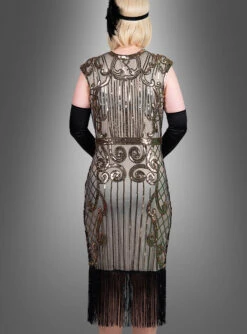 Premium 20er Jahre Kleider Kelly -Trend Geister Store paillettenkleid mit fransen charleston kostuem 752f571495 5