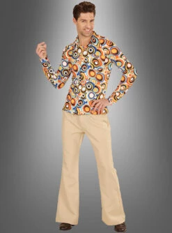 70er Jahre Hemd Mit Retrokreisen 5 70er Jahre Hemd Mit Retrokreisen -Trend Geister Store retrohemd herren schlagerparty dbae06ea01 3