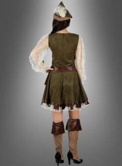 Robin Hood Kostüm Damen -Trend Geister Store robin hood kleid damen rueckenansicht 5feefefedd 2