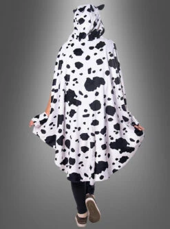 Kuh Poncho Aus Plüsch Mit Eutertasche S-XXXL -Trend Geister Store tierponcho kuh kalb umhang cape d677c02dc3 2