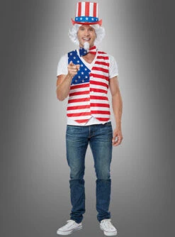 US Patriot Kostümset Für Herren -Trend Geister Store uncle sam kostuemset usa bc4b5fa261 2