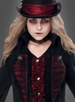 Vampirin Sina Für Mädchen -Trend Geister Store vampirkostuem maedchen mantel b220384dad 2