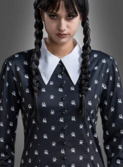 Ausgewählte Produkte -Trend Geister Store wednesday kostuem damen kleid schwarz weiss 042a161484 2