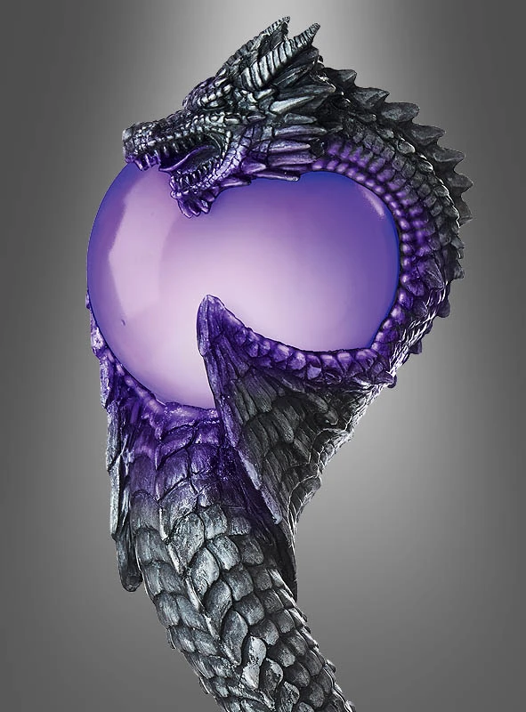 Zauberer Stab Mit Licht Und Drachen 165 Cm 2 Zauberer Stab Mit Licht Und Drachen 165 Cm – Bild 2